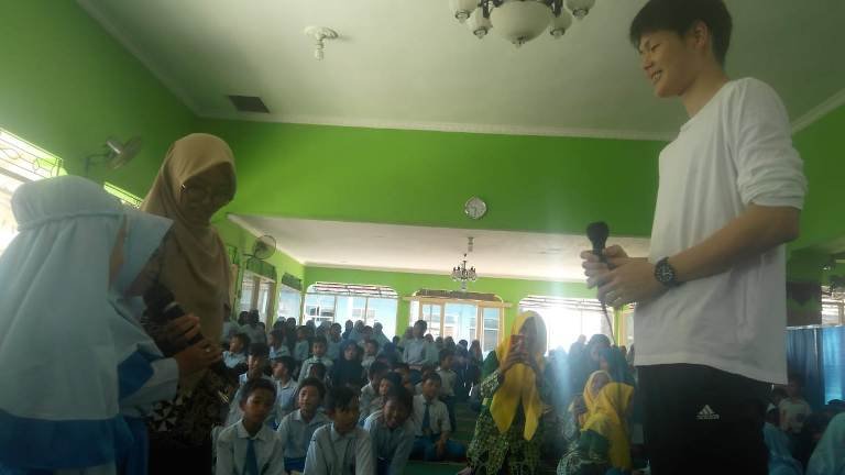 mahasiswa jepang ke sd muhammadiyah suruh