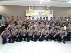 polisi narkoba jalani rehabilitasi