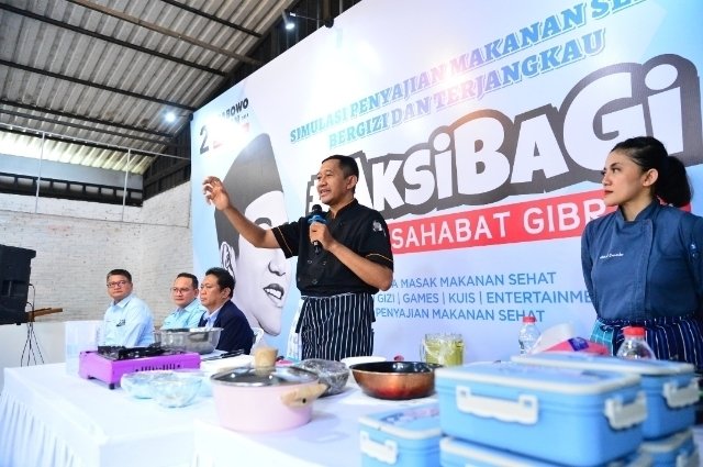 Dalam simulasi ini, AksiBaGi