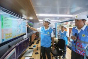 Direktur Utama PLN Darmawan Prasodjo dalam gelaran Internasional KTT WWF ke-10 di Bali.