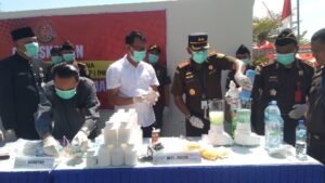 pemusnahan barang bukti Kejari Demak