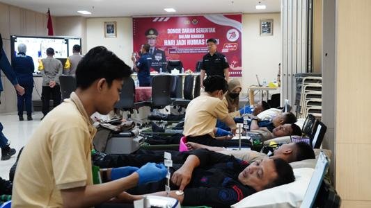 donor darah polda