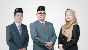 backdrop penyerahan SK Prof Bambang