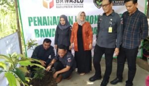 Bawaslu Demak tanam manggis
