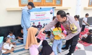 perpustakaan pak Babinkamtibmas demak