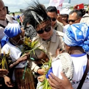 prabowo di papua