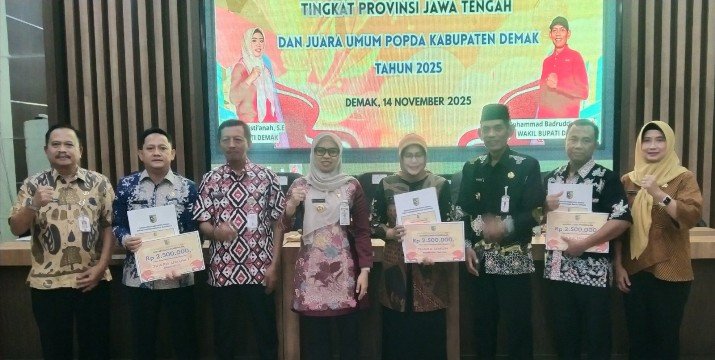 juara Popda Kabupaten Demak