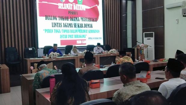 Dialog Lintas Agama di Demak, Tokoh Agama dan Masyarakat Perkuat Kerukunan