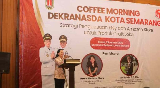 Dari Tangan Pengrajin ke Etalase Dunia: Agustina Dorong Craft Semarang Tembus Pasar Global